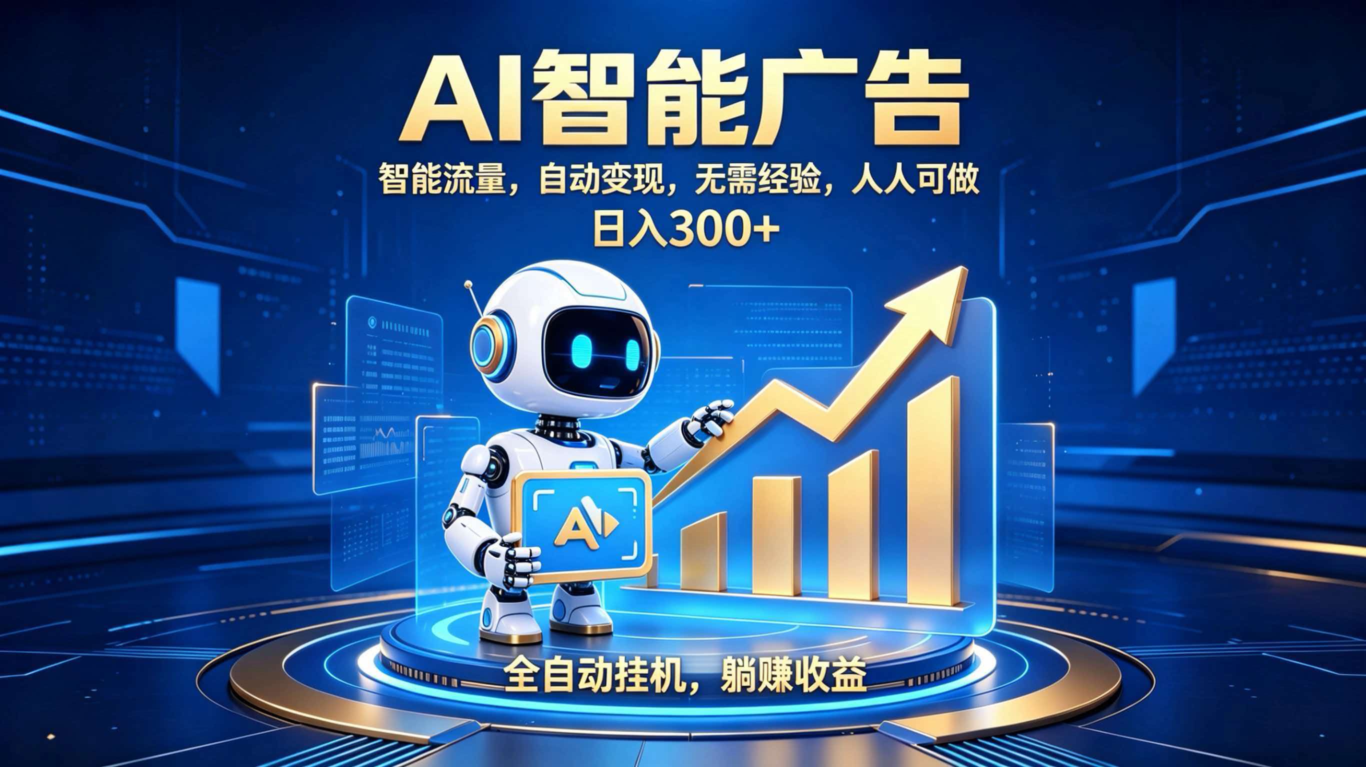 (19848期)轻资产新赛道,全自动AI广告,打造持续收益-宇文网创