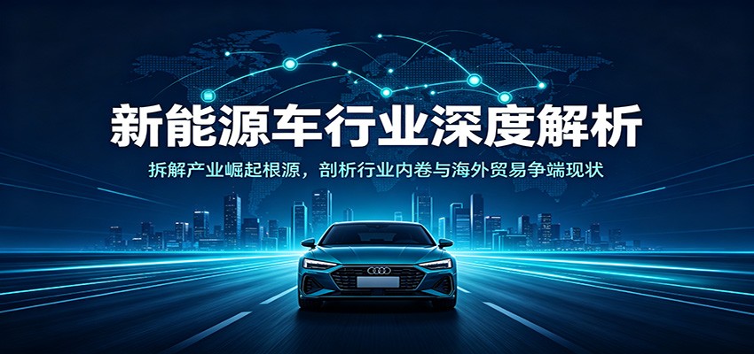 新能源车行业深度解析:拆解产业崛起根源,剖析行业内卷与海外贸易争端现状-宇文网创
