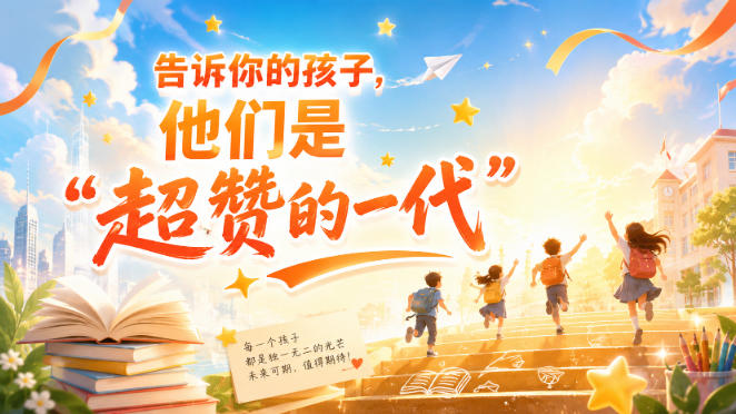 某付费社群专属文章：告诉你的孩子，他们是“超赞的一代”。-宇文网创