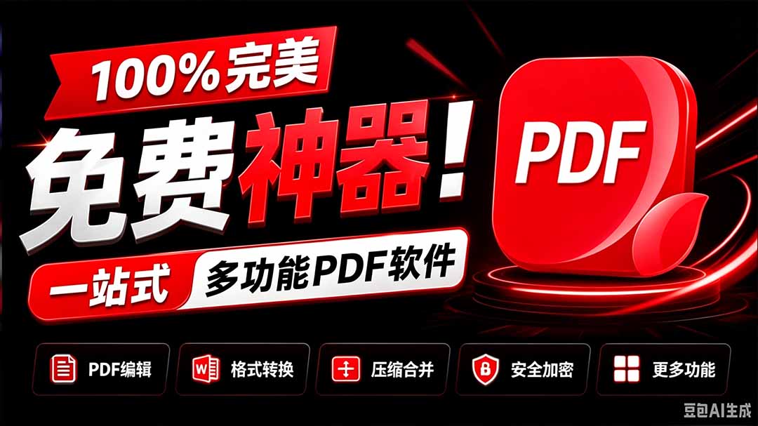 (20512期)100%完美免费神器!一站式多功能PDF软件,支持PDF格式转换压缩编辑等,简约无广告,太Nice了JOPDF-宇文网创