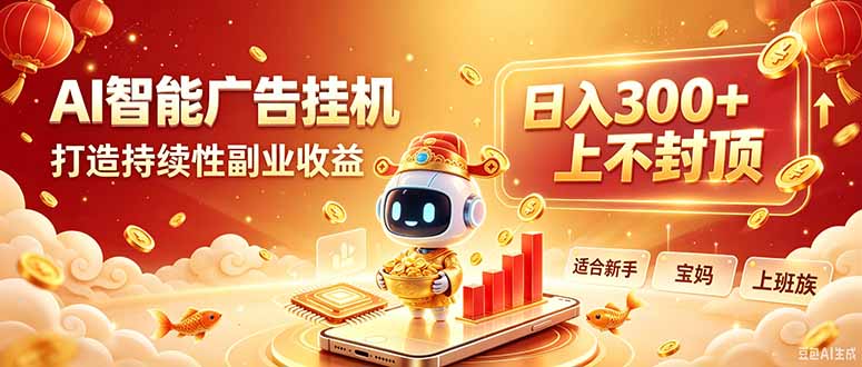 （20248期）告别手动干活！AI自动化，解锁线上被动收益-宇文网创