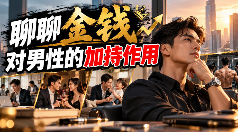 某公众号付费文章:聊聊金钱对男性的加持作用-宇文网创