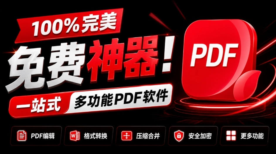 100%完美免费神器!一站式多功能PDF软件,支持PDF格式转换压缩编辑等,简约无广告,太Nice了JOPDF-宇文网创