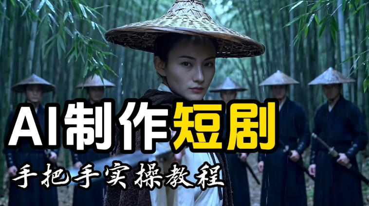 【保姆级手把手教程】AI短剧制作完整流程教学,从小白零基础到成片大神-宇文网创