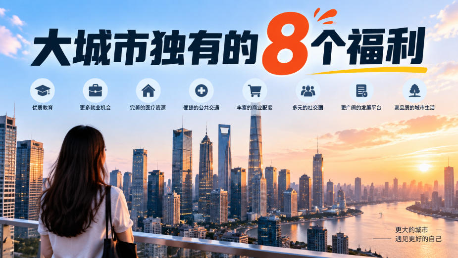 某公众号付费文章:大城市独有的8个福利-宇文网创
