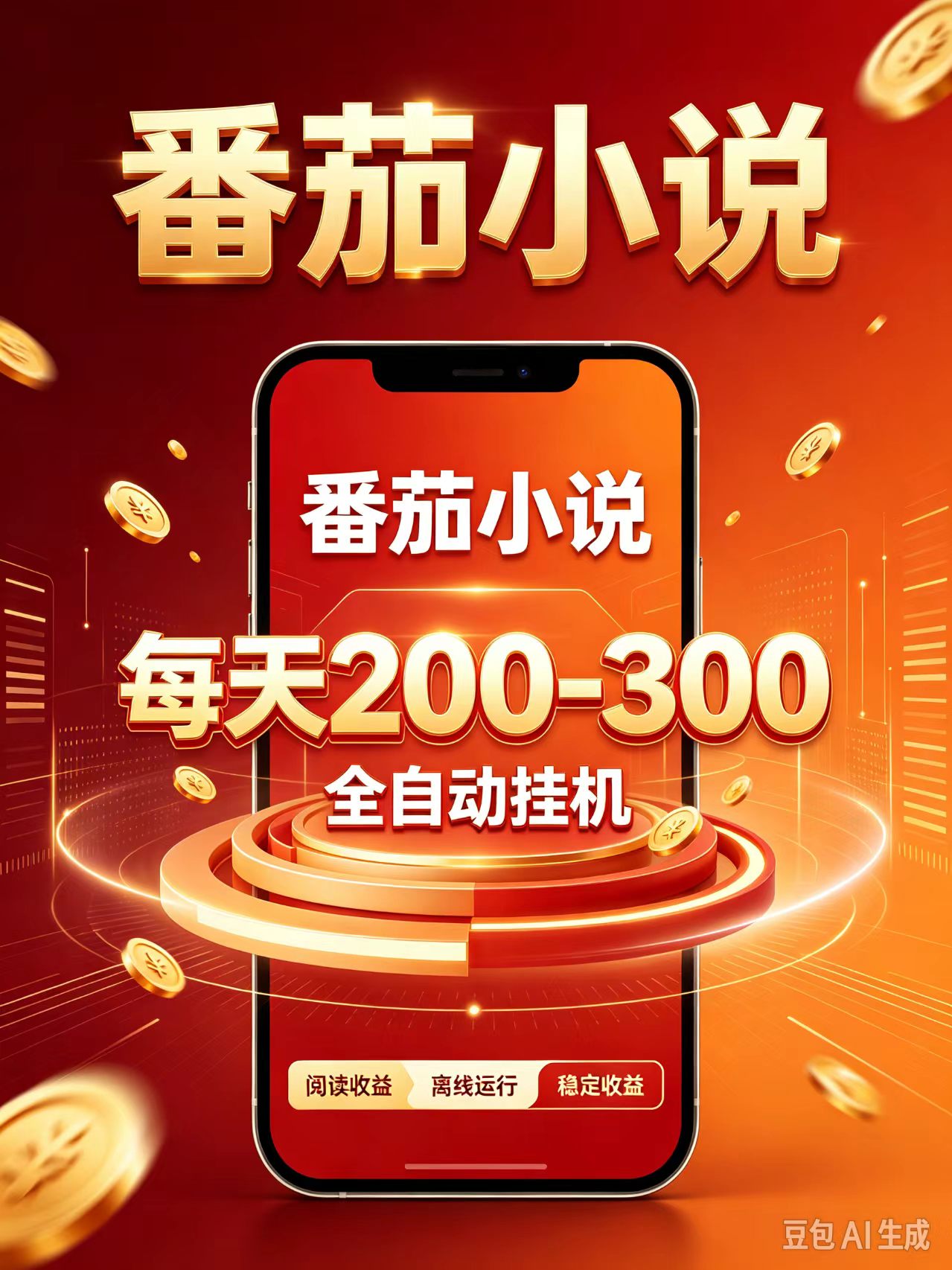 门槛极低的番茄全自动小说，日入200-300，项目非常火爆-宇文网创