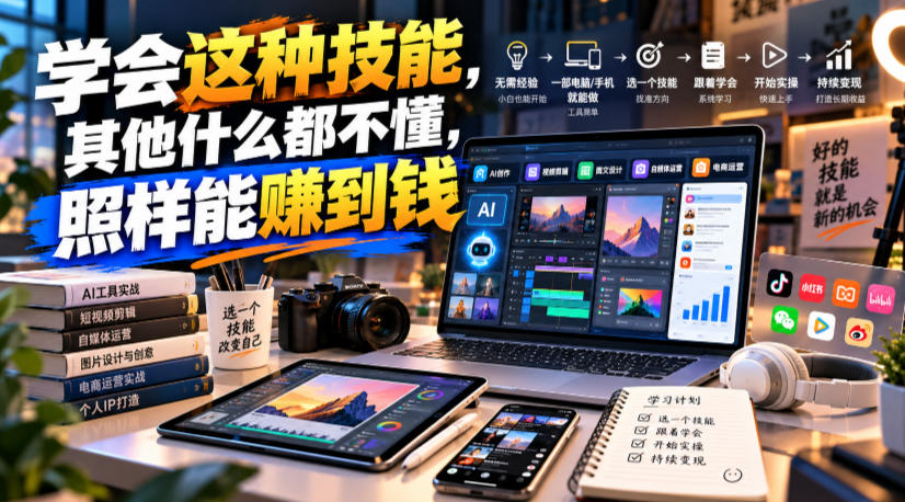 某公众号付费文章:学会这种技能,其他什么都不懂,照样能賺到钱-宇文网创